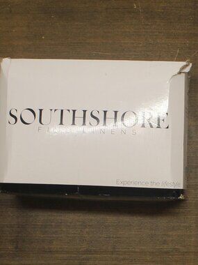 NEW Southshore Fine Linens Harmony Ultra-Soft 3-Piece Quilt Set Navy Blue King